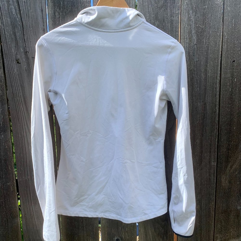WHITE NIKE PULLOVER WOMENS LARGE - Picture 2 of 2
